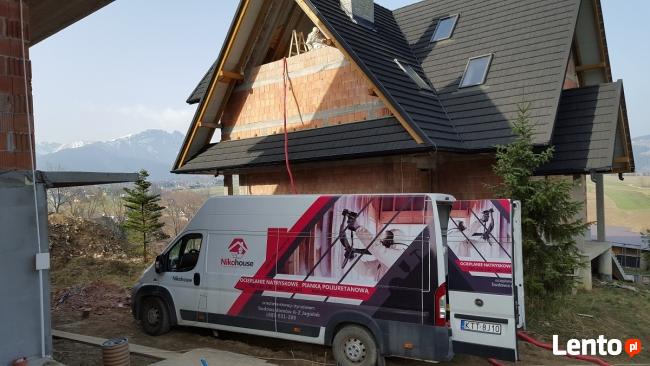 Ocieplenia poddaszy pianką piana poliuretanowa pur fundament