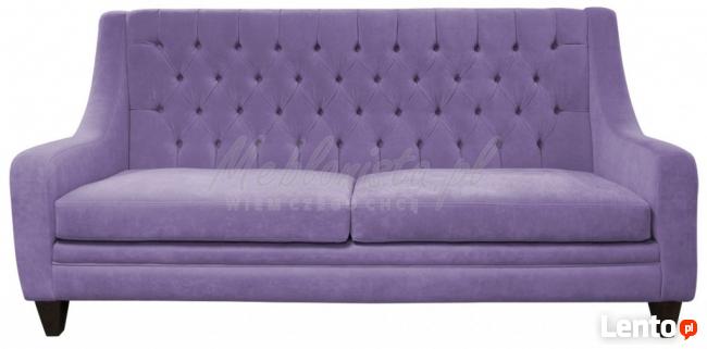 Sofa Chesterfield Mild Rem sprężyny bonelowe gratis promocja