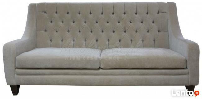 Sofa Chesterfield Mild Rem sprężyny bonelowe gratis promocja