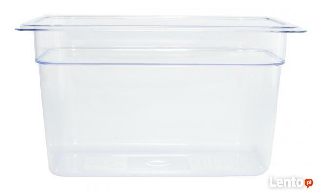 Pojemniki gastronomiczne GN 1/4 z poliwęglanu
