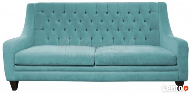 Sofa Chesterfield Mild Rem sprężyny bonelowe gratis promocja