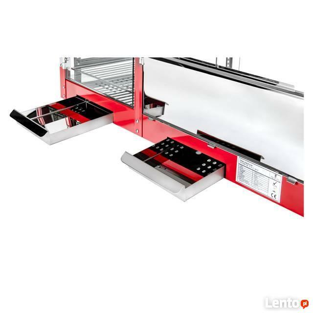 Maszyna do popcornu z witryną grzewczą 1700W