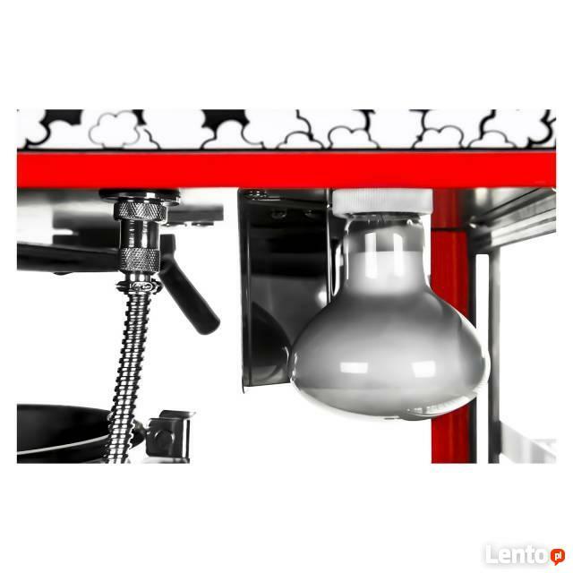 Maszyna do popcornu z witryną grzewczą 1700W