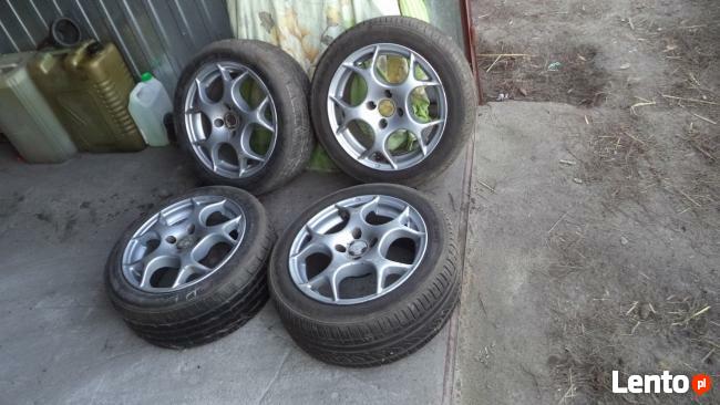 felgi aluminiowe 15, z oponami 195x50x15