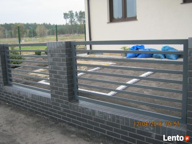 wykonam ogrodzenie metalowe, murowane, bramy przesuwne, balust