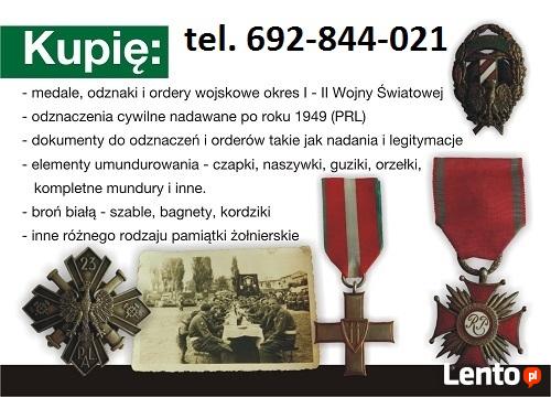 Kupię znaczki, monety, ordery wojskowe, stare zdjęcia