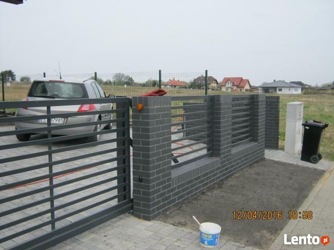 wykonam ogrodzenie metalowe, murowane, bramy przesuwne, balust