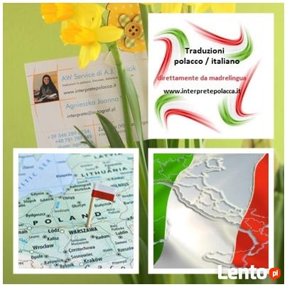 Tłumacz we Włoszech - tłumaczenia włoski / polski / francusk