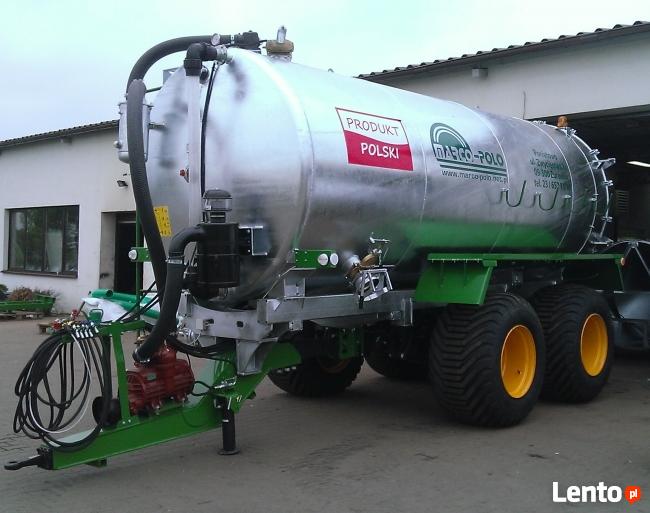 Beczkowóz 10000 l 12000 l 14000 l 16000 l 18000 l 20000 l