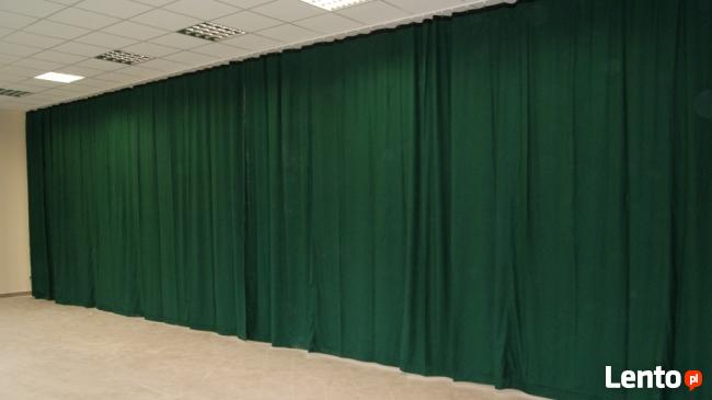 Kurtyna sceniczna , kurtyna teatralna kotara akustyczna