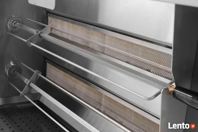 Rożen gazowy na 16-20 kurczaków Hendi FV