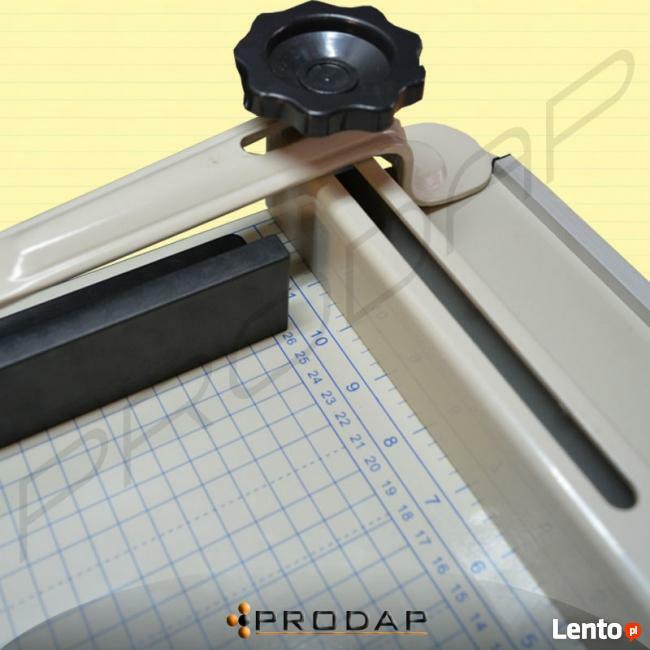 GILOTYNA A4 z dociskiem do papieru metalowa NOWA FV