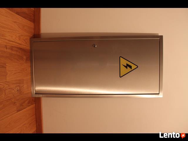Drzwiczki, drzwi maskujące licznik zawór - stal nierdzewna