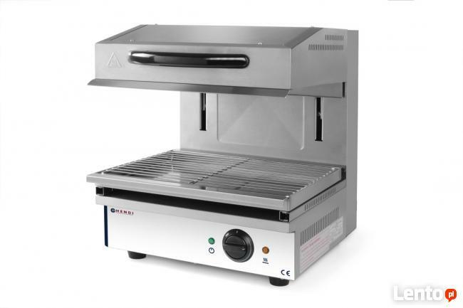 Salamander z windą opiekacz z ruchomą platformą grzewczą