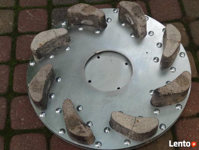 Tarcza do szlifowania betonu lub lastriko, na nerki