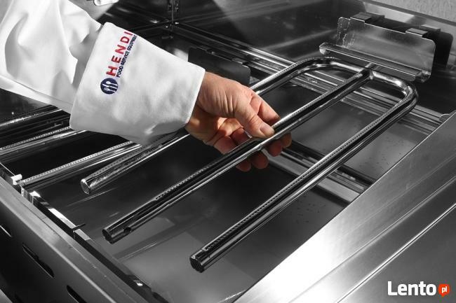 Profesjonalny grill gazowy półka 3 palniki Hendi FV