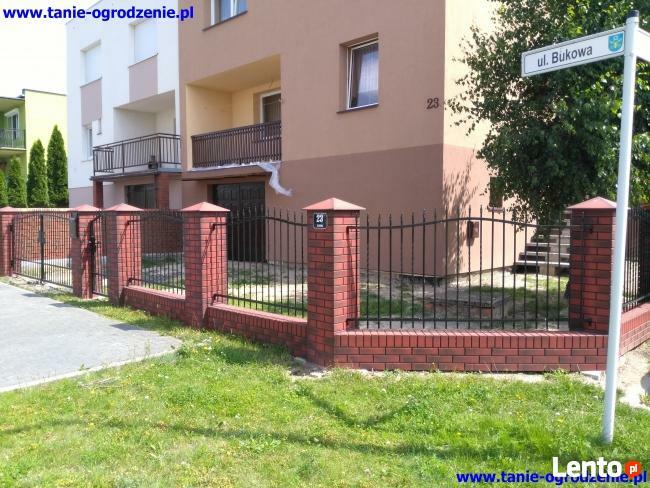 Ogrodzenia betonowe Ala klinkier