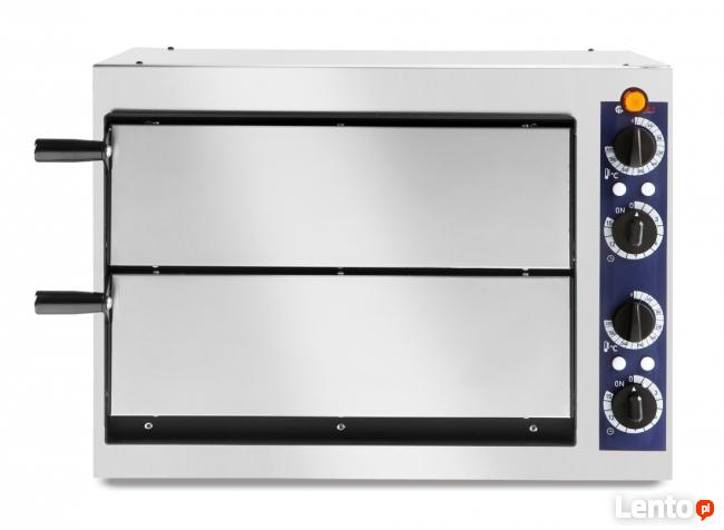 Podwójny piec do pizzy 2 x 32cm do 320°C Hendi