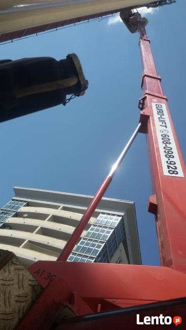 Usługi zwyżką / Podnośnik koszowy 24h