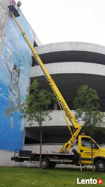 Usługi zwyżką / Podnośnik koszowy 24h