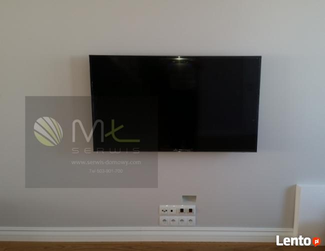 Montaż TV Telewizora na Ścianie Warszawa