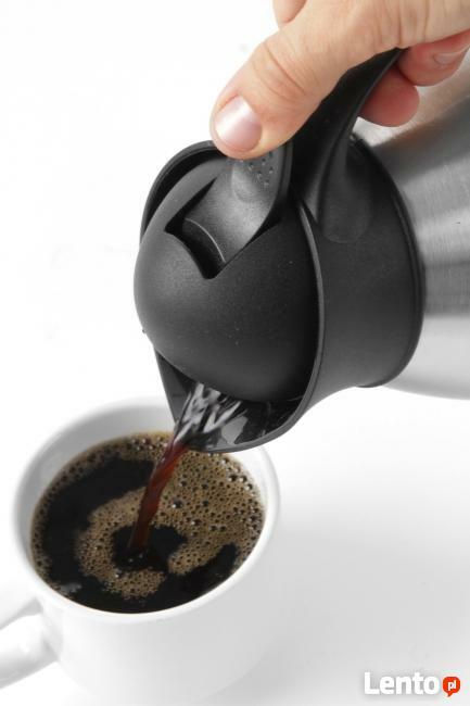 Termos do kawy 1L podwójne ścianki stal nierdzewna Hendi