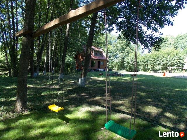 MAZURY drewniana chatka domek letniskowy nad jeziorem