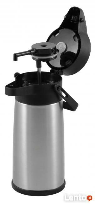 Termos z pompką 2,2 litra stal nierdzewna Hendi