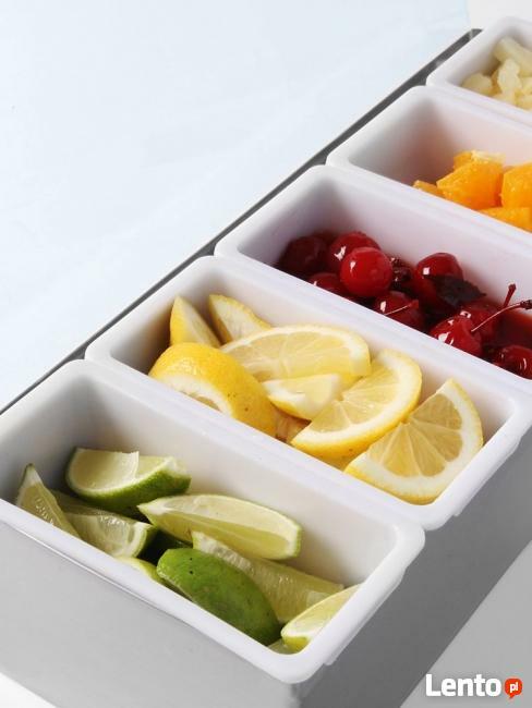 Pojemnik barmański na dodatki do drinków Hendi