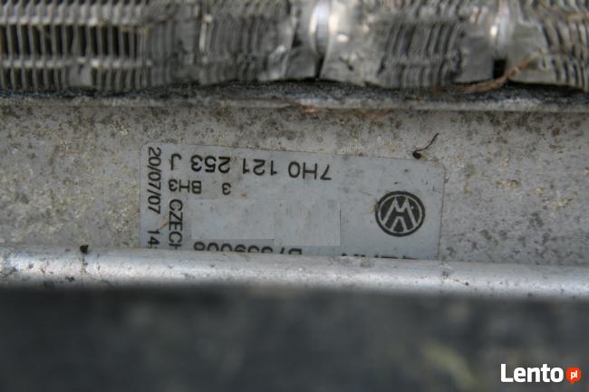 Pas przedni chłodnice wentylator intercooler VW T5 2,5TDI