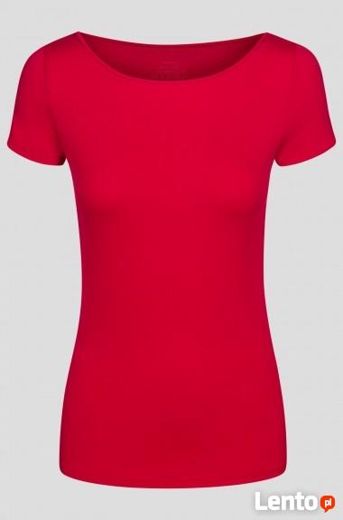 Czerwony t-shirt Orsay
