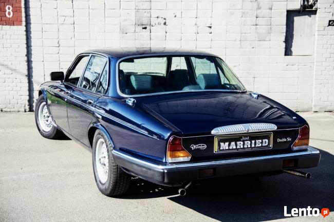Daimler Double Six - Piękny samochód retro do ślubu Jaguar