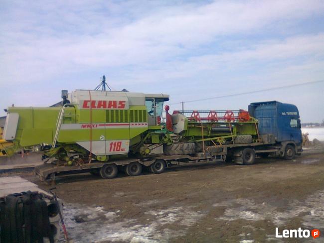 Transport Maszyn Budowlanych Rolniczych Niskopodwoziowy