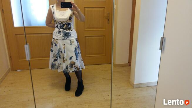 SUKIENKA SUKNIA DWUCZĘŚCIOWA FIRMY HUCKE BERLIN
