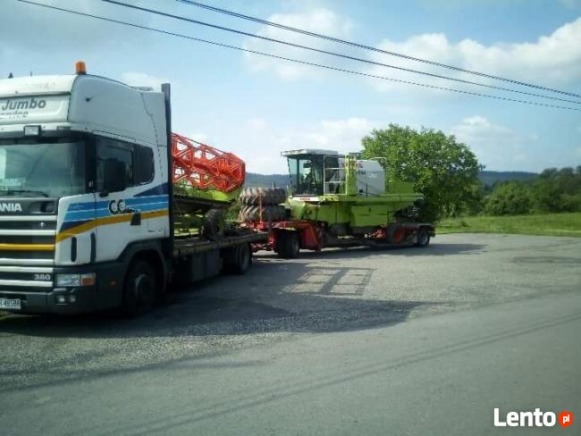 Transport niskopodłogowy niskopodwoziowy.