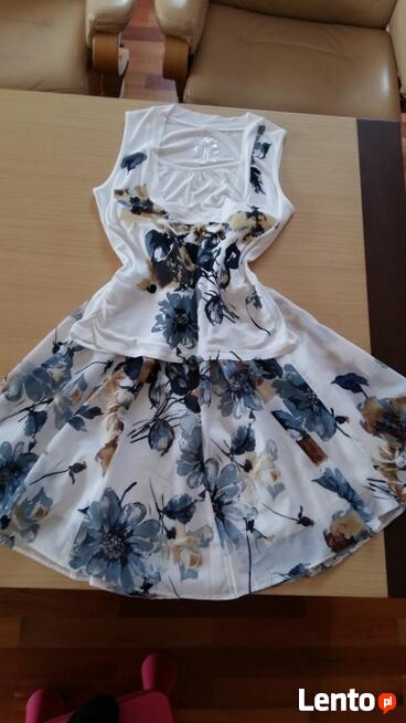 SUKIENKA SUKNIA DWUCZĘŚCIOWA FIRMY HUCKE BERLIN