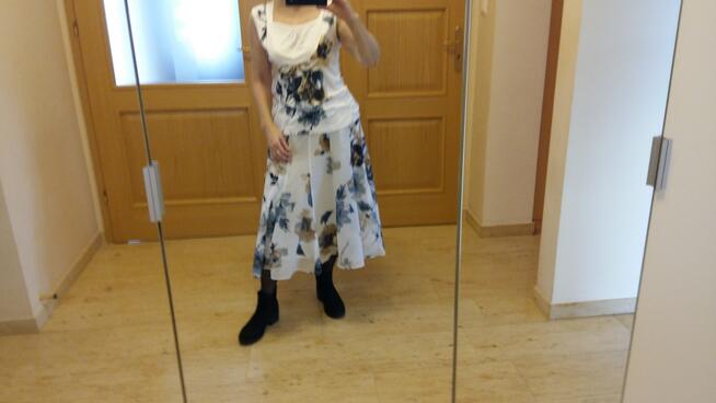 SUKIENKA SUKNIA DWUCZĘŚCIOWA FIRMY HUCKE BERLIN