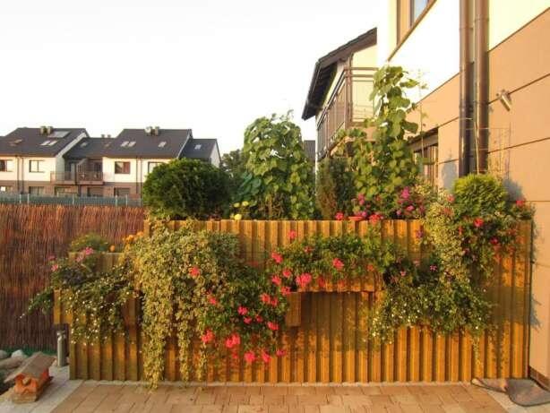 Donica betonowa Prostokątna Duża 60x40x25cm