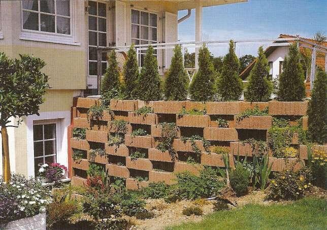 Donica betonowa Prostokątna Duża 60x40x25cm