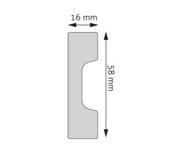 Listwa przypodłogowa LPC-27 dekoracje wnętrz
