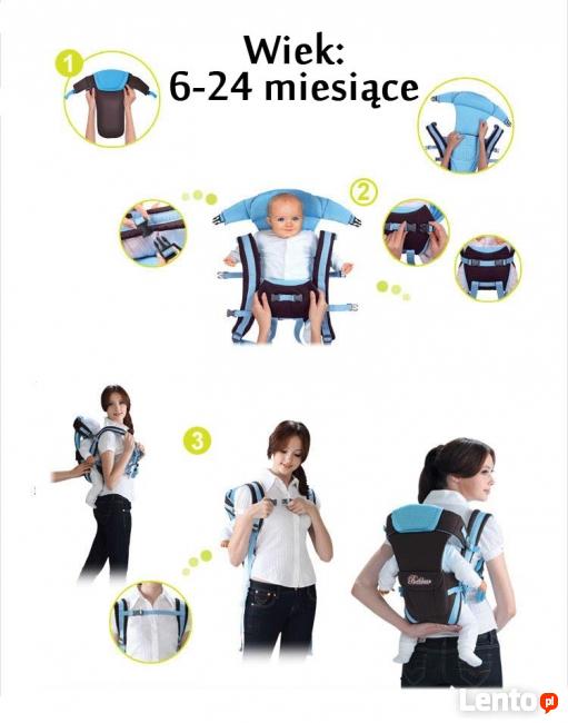 NOWE wielofun. nosidełko wysokiej jakości dla dziecka do16kg