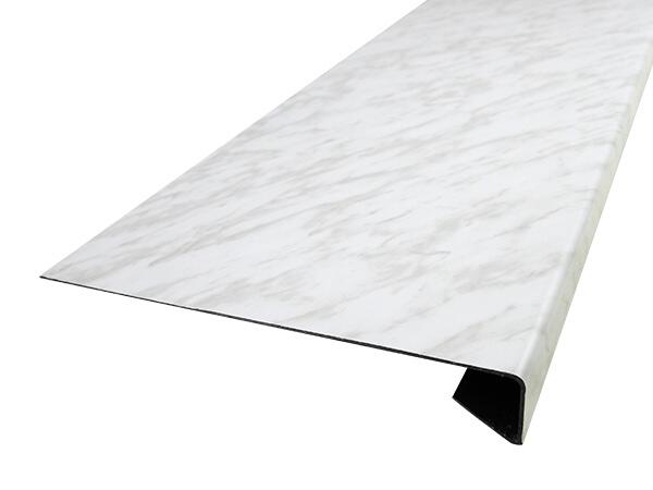 Osłona na parapet PCV w kolorze MARMUR