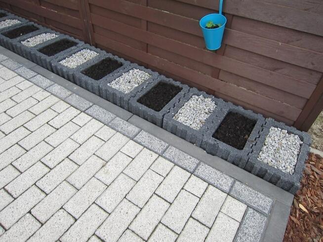 Donica Betonowa Prostokątna Mała 40x28x20cm