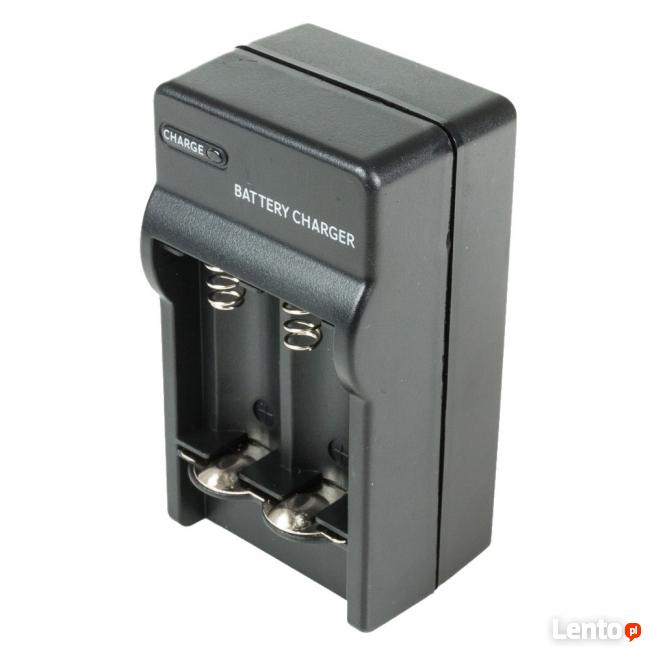 Ładowarka na 2 baterie cr 123 a o napięciu 2.8V - 3.7V lit