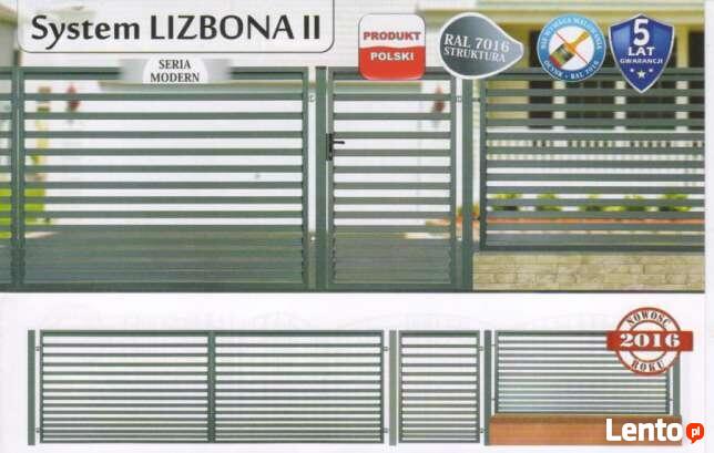 Brama Panelowa LIZBONA- montaż ogrodzeń Włoszczowa
