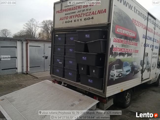 Wynajem, sprzedaż pojemników koszy skrzynek do przeprowadzek