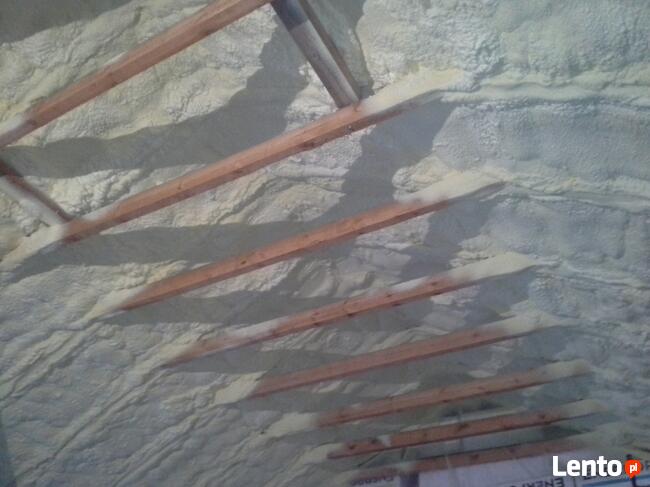 Ocieplanie poddaszy pianą PUR Łopuszno