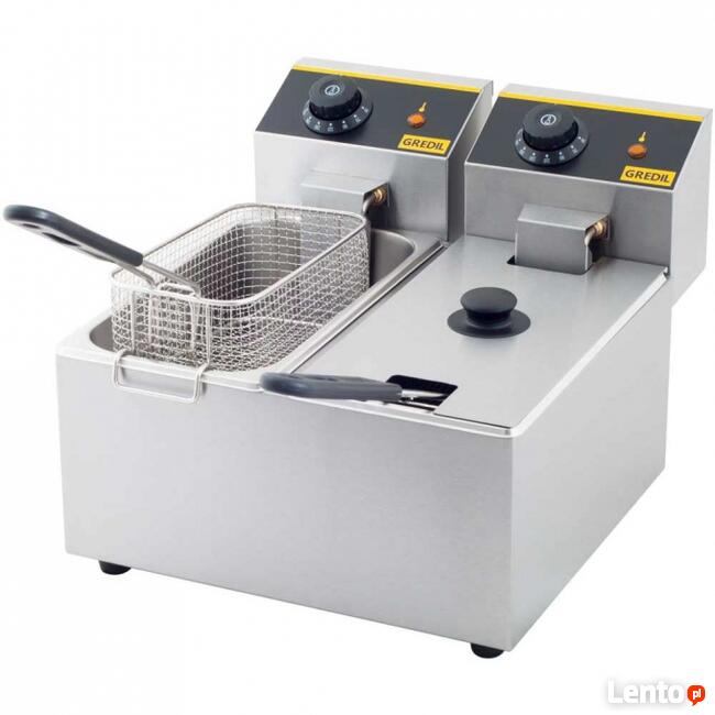 Podwójna frytkownica frytownica 2x3L Gredil 4,4kW