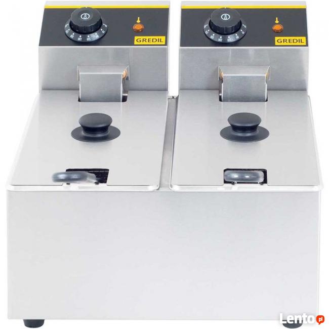 Podwójna frytkownica frytownica 2x3L Gredil 4,4kW