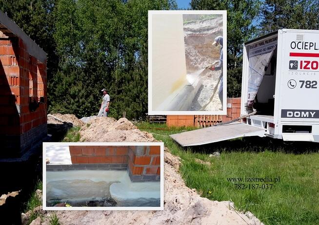 ocieplanie pianką pur, izolacje natryskowe,natrysk, IZOMEDIA